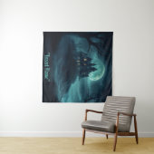 mysterieuze zeekust wandkleed (In Situ (horizontaal))