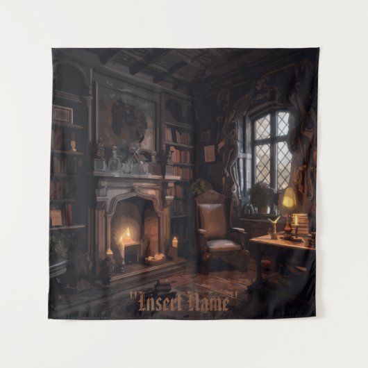 mysterieuze zeekust wandkleed (Voorkant)