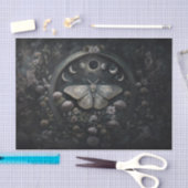 Mysterieuze zilverachtige portaal, zonsverduisteri tissuepapier (Craft)