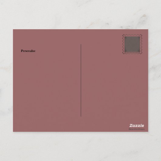 Mysterieuze Zwarte Kat Citaat Persoonlijk Teal Roz Briefkaart (Achterkant)