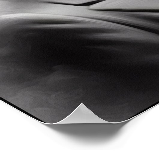 Mysterious 1940's Female Portrait Art Poster (Hoek)