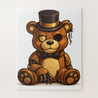 Mysterious Animatronic Night Puzzle Legpuzzel