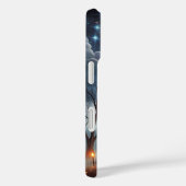 Mysterious Black Cat Halloween Phone Case (Achterkant / Rechts)