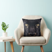 Mysterious Black Panther Kussen (Stoel)