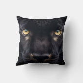 Mysterious Black Panther Kussen (Achterkant)