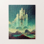 Mysterious Castle Fantasy Art Legpuzzel (Verticaal)