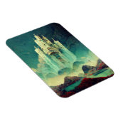 Mysterious Castle Fantasy Art Magneet (Rechterzijde)