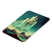 Mysterious Castle Fantasy Art Magneet (Linkerzijde)