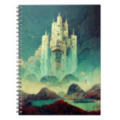 Mysterious Castle Fantasy Art Notitieboek (Voorkant)