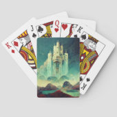 Mysterious Castle Fantasy Art Pokerkaarten (Achterkant)