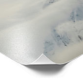 Mysterious Chugach Peaks Foto Afdruk (Hoek)