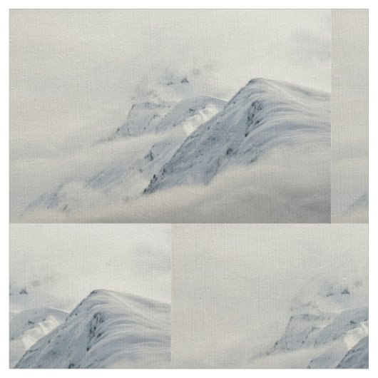 Mysterious Chugach Peaks Stof (Close Up)