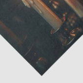 Mysterious Dark Harlequin Bright Eyes Decoupage Tissuepapier (Detail)