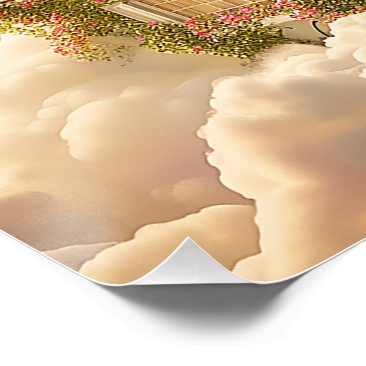 Mysterious Fantasy Floral Surreal Natuur Land Perfect Poster (Hoek)