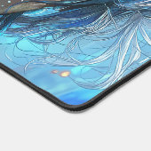 Mysterious Fantasy Girl - Ocean Art Aesthetic Bureaumat (Hoek)