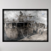 Mysterious Ghost Ship Poster (Voorkant)