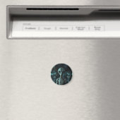 Mysterious Grey Alien Magneet (Insitu (Vaatwasser))