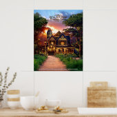 Mysterious Houses of Donnelly - No4 Mombasa Kenya Poster (Keuken)