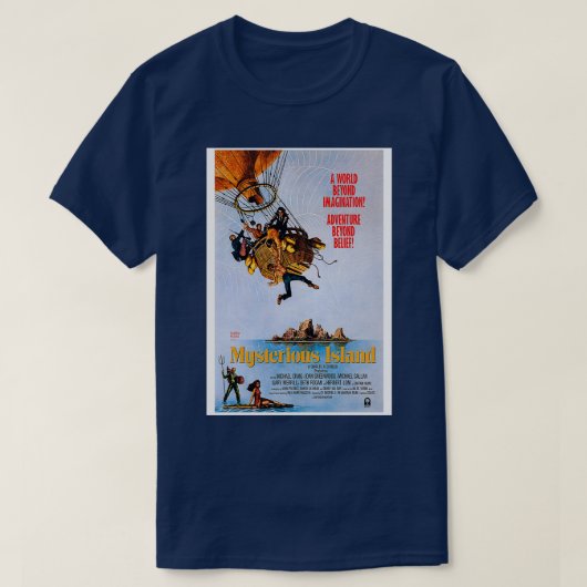 Mysterious Island 1961 T-shirt (Design voorkant)