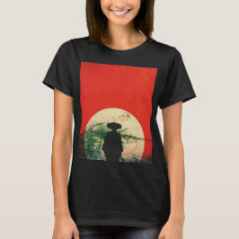 Mysterious Japanse Samurai T-shirt