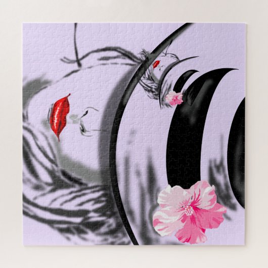 Mysterious Lady Legpuzzel (Horizontaal)