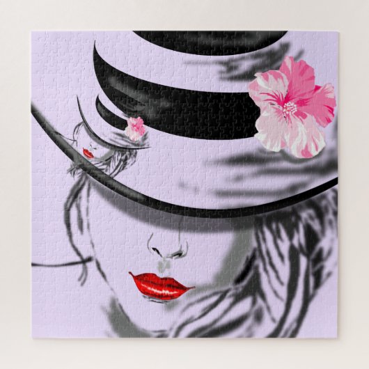 Mysterious Lady Legpuzzel (Verticaal)