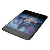 Mysterious Lady Pointing Finger At You Badmat (Gekanteld)