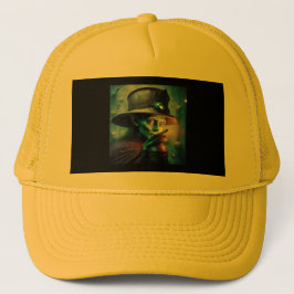 Mysterious Lady Pointing Finger At You Trucker Pet