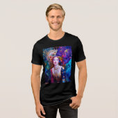 Mysterious Lady Tri-Blend Shirt (Voorkant volledig)