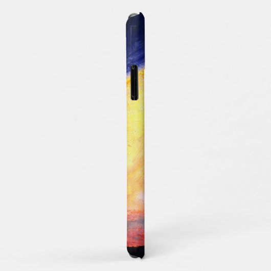 Mysterious Lone Rider Phone Case-Mate iPhone Case (Achterkant/rechts)