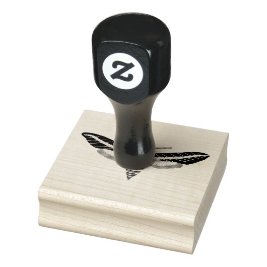 Mysterious Magical Moth Hand-handleiding aangepast Rubberstempel (Stempel)