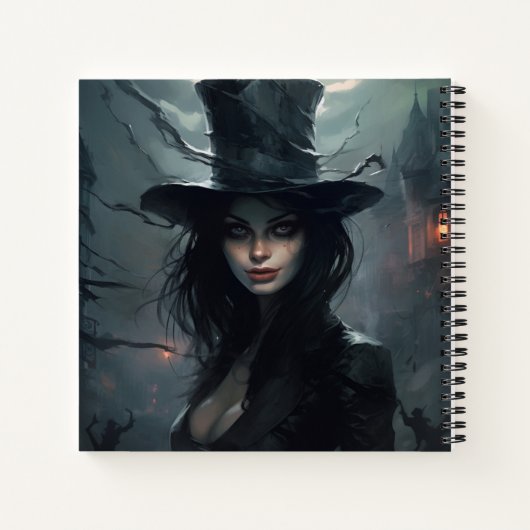 Mysterious Maiden Notitieboek (Achterkant)