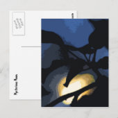 Mysterious Moon Briefkaart (Voorkant / Achterkant)