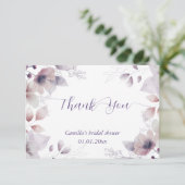 Mysterious Moon Garden Vrijgezellenfeest Bedankkaart (Staand voorkant)