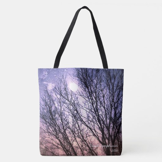 Mysterious Moonlight Canvas tas (Voorkant)