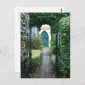 Mysterious open gateway briefkaart (Voorkant / Achterkant)