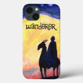 Mysterious Rider Wanderer  Case-Mate iPhone Case (Achterkant)