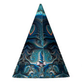 Mysterious Space Mandala All-Seing Eye Wizard Feesthoedjes (Achterkant)