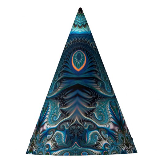 Mysterious Space Mandala All-Seing Eye Wizard Feesthoedjes (Voorkant)