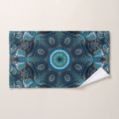 Mysterious space mandala bad handdoek (Handdoek)