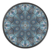Mysterious space mandala hockey puck (Voorkant)