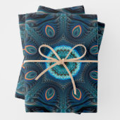 Mysterious space mandala inpakpapier vel (In situ)