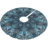 Mysterious Space Mandala  Kerstboom Rok (Gekanteld)