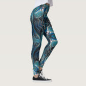 Mysterious space mandala leggings (Rechts)