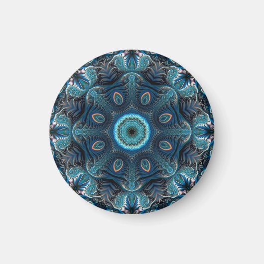 Mysterious space mandala magneet (Voorkant)