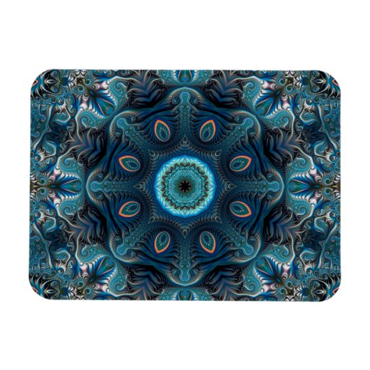 Mysterious space mandala magneet (Horizontaal)