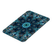 Mysterious space mandala magneet (Linkerzijde)