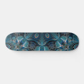 Mysterious space mandala persoonlijk skateboard (Horizontaal)