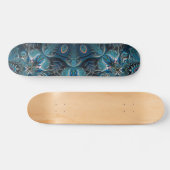 Mysterious space mandala persoonlijk skateboard (Horizontaal)