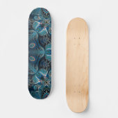 Mysterious space mandala persoonlijk skateboard (Voorkant)